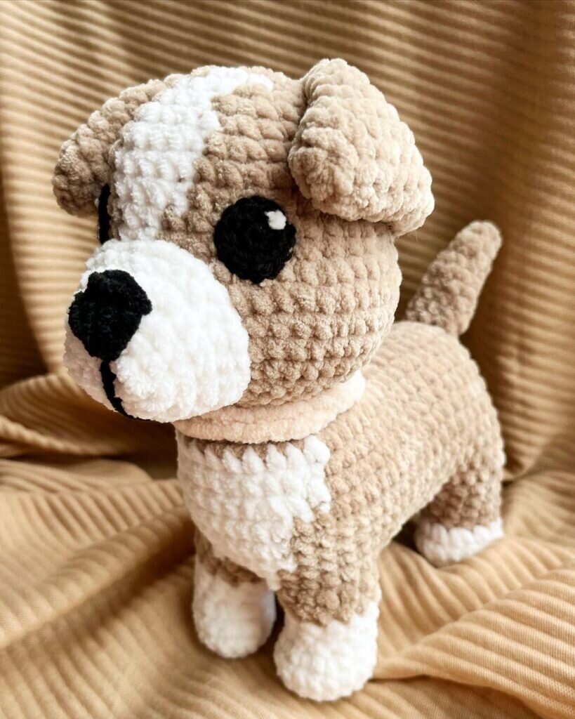 Amigurumi Plush Dog Free Pattern 5