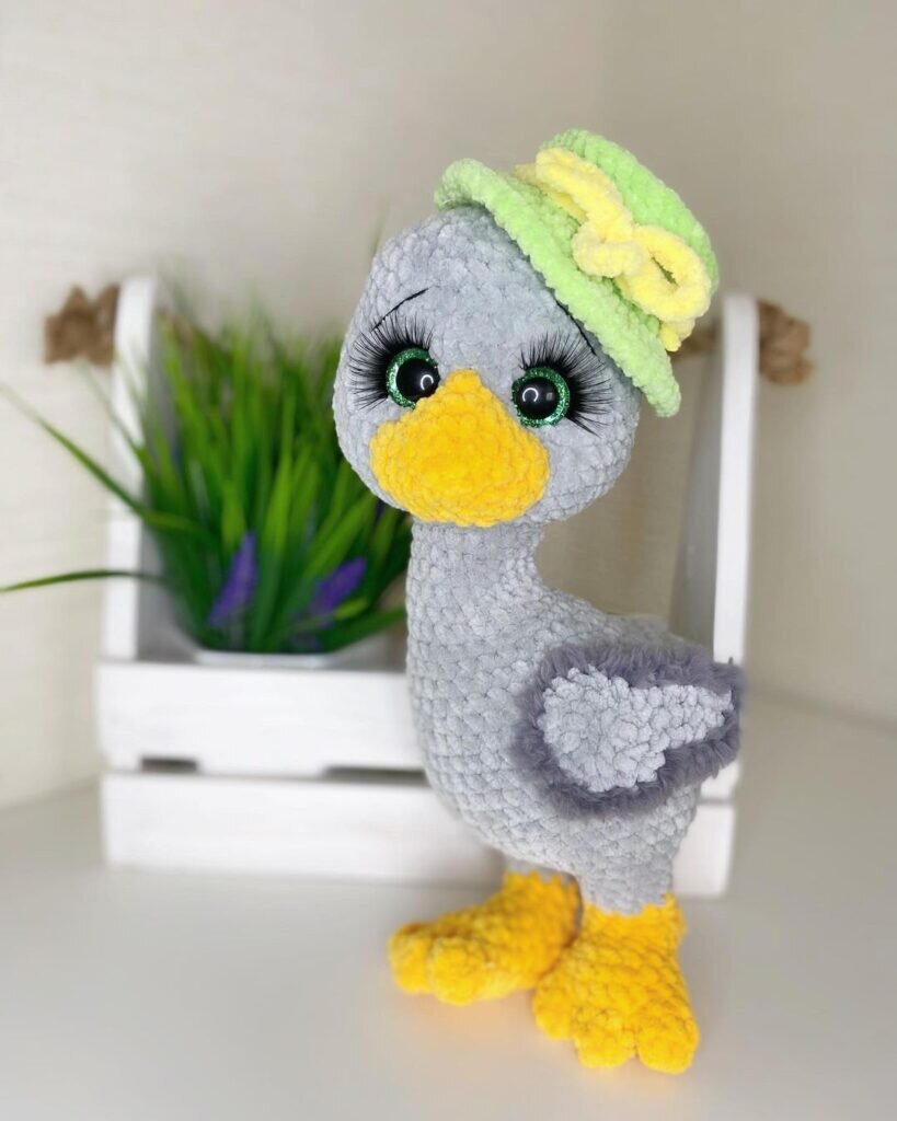 Amigurumi Plush Goose Free Pattern 4