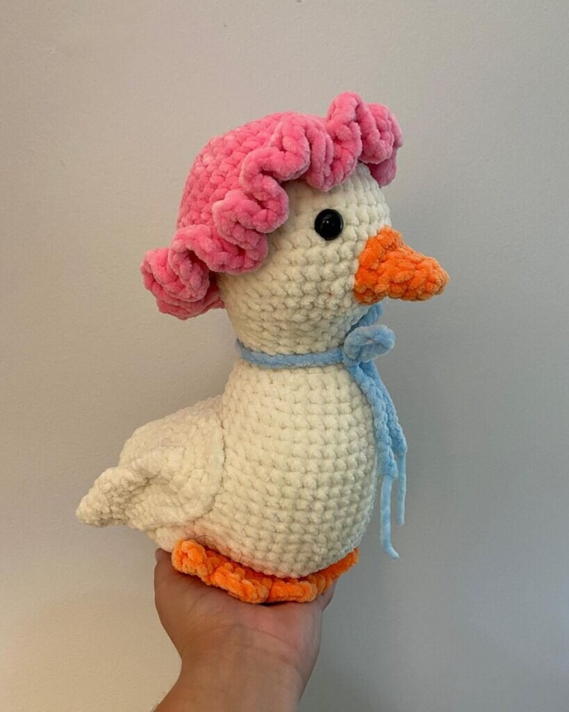 Amigurumi Plush Goose Free Pattern 5