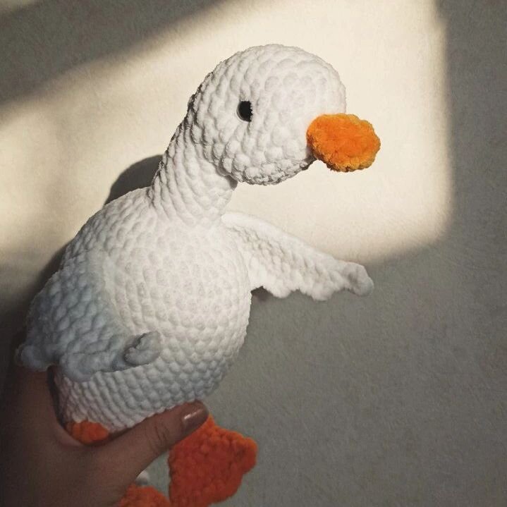 Amigurumi Plush Goose Free Pattern 6