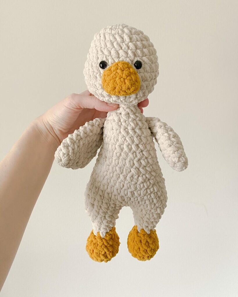 Amigurumi Plush Goose Free Pattern 7