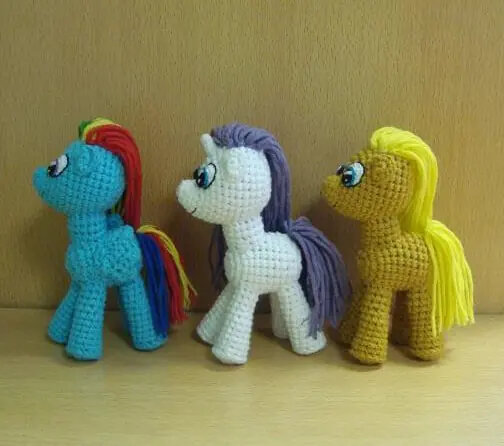 Amigurumi Pony Free Pattern 1