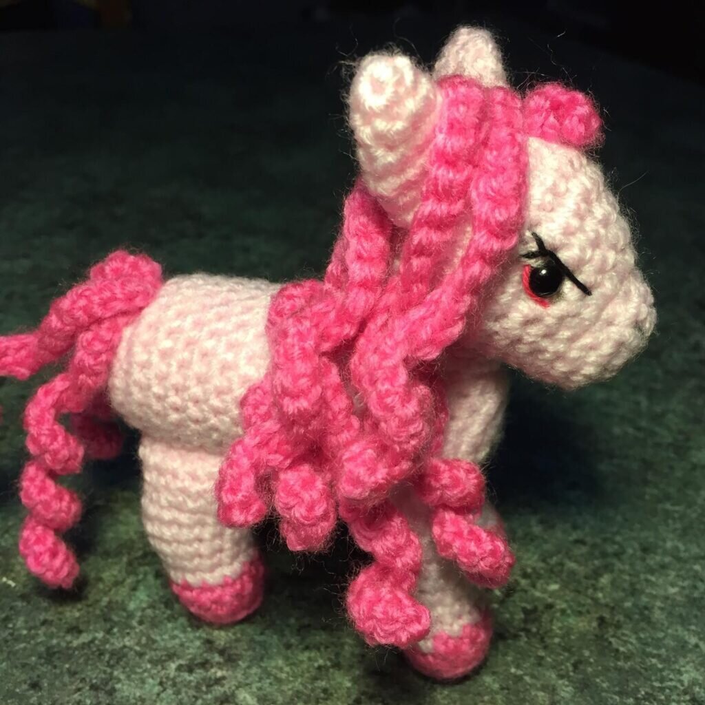 Amigurumi Pony Free Pattern 4