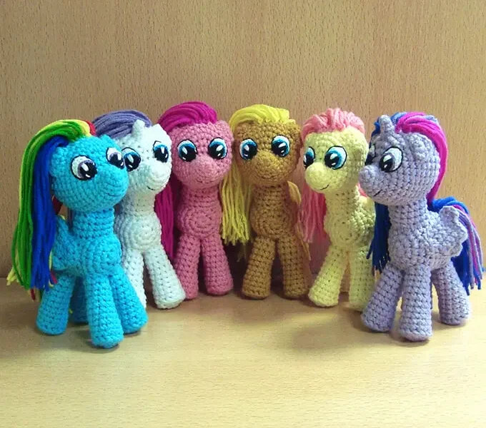 Amigurumi Pony Free Pattern