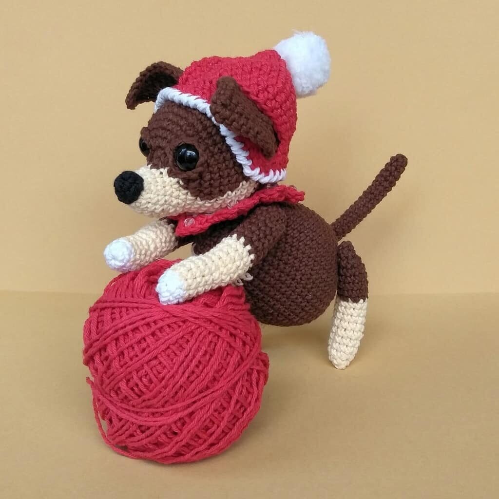 Amigurumi Puppy Free Crochet Pattern 2