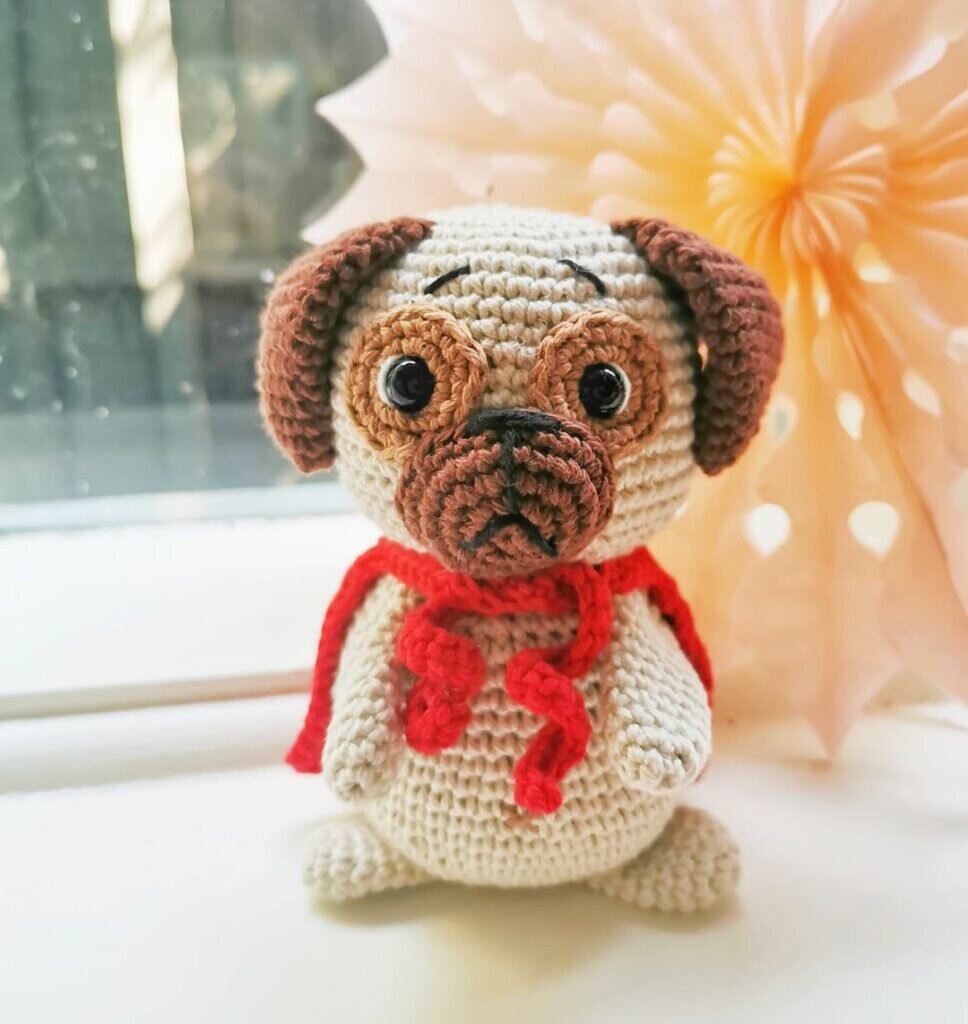 Amigurumi Puppy Free Crochet Pattern 4