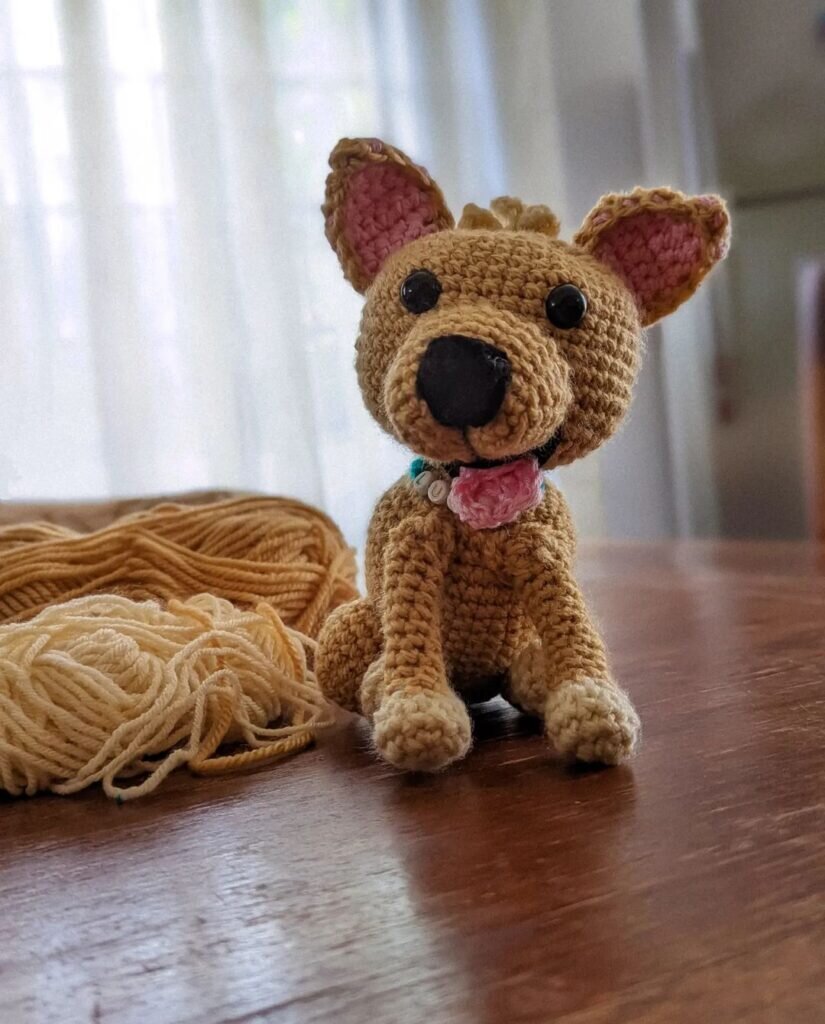 Amigurumi Puppy Free Crochet Pattern 5