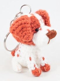 Amigurumi Puppy Keychain Free Pattern 6