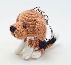 Amigurumi Puppy Keychain Free Pattern 8