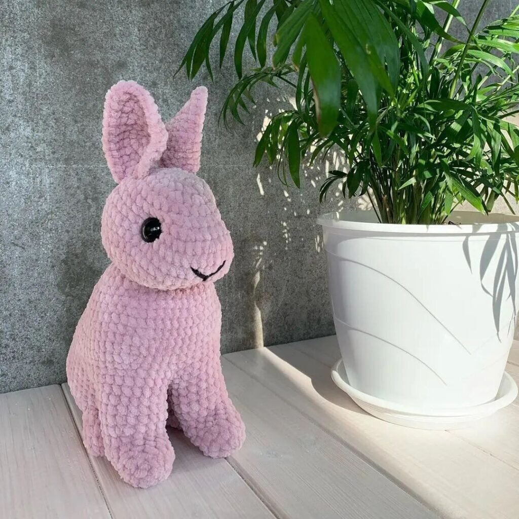 Amigurumi Rabbit Free Crochet Pattern 7