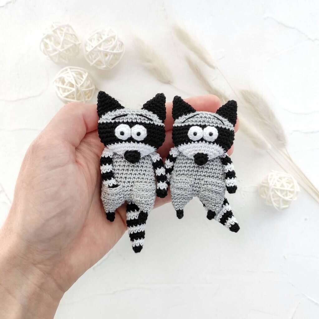 Amigurumi Raccoon Free Pattern 1