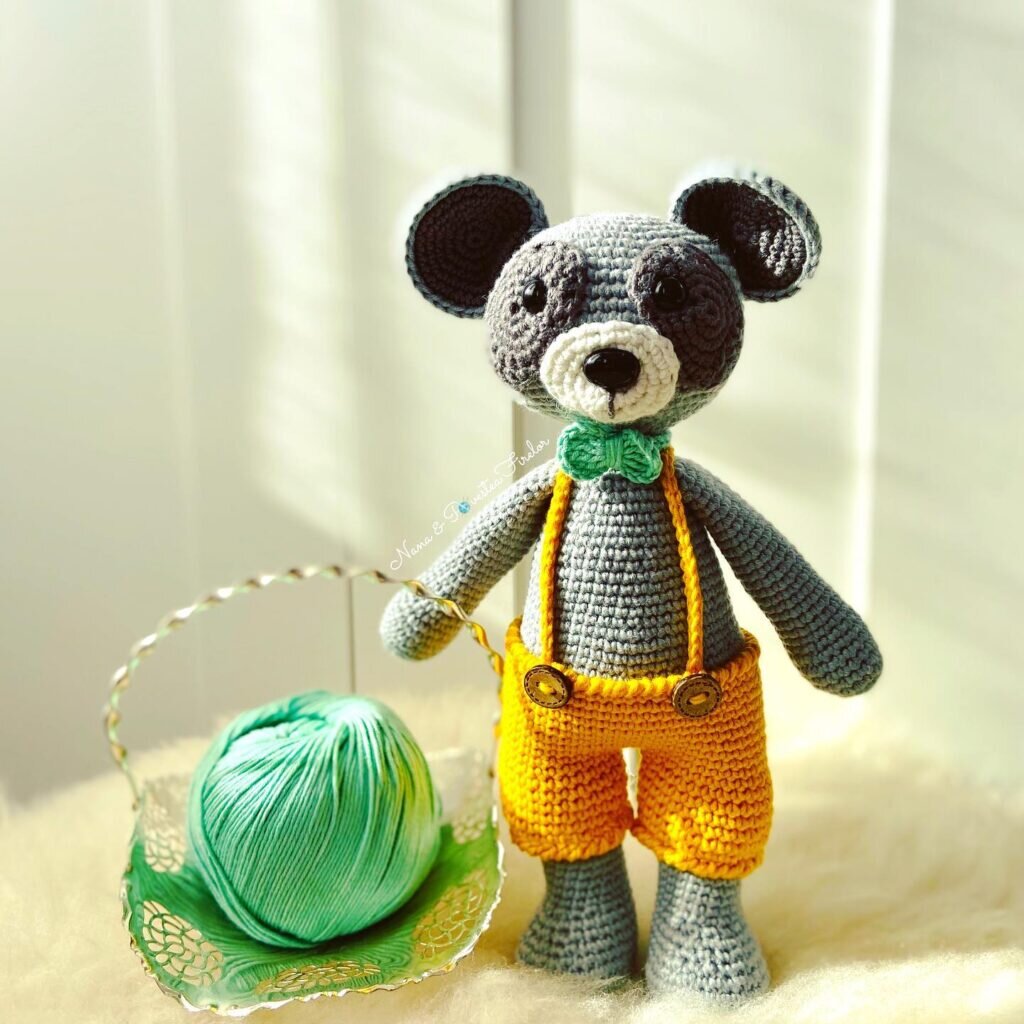 Amigurumi Raccoon Free Pattern 7