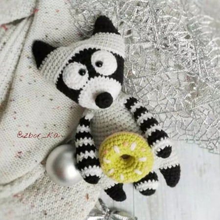 Amigurumi Raccoon Free Pattern