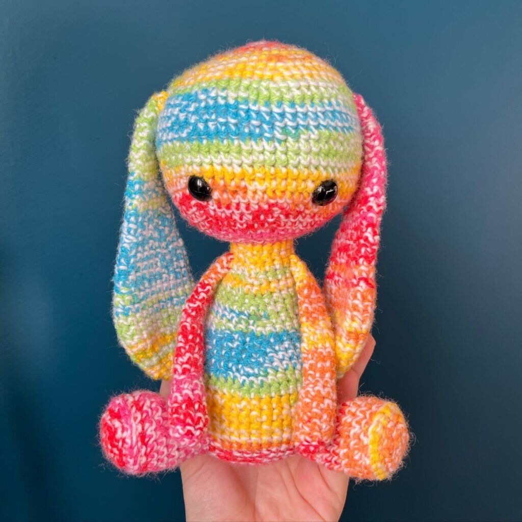 Amigurumi Rainbow Bunny Free Pattern 2