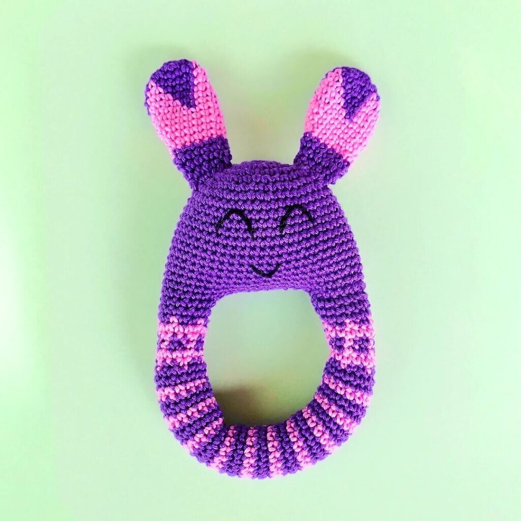 Amigurumi Rattle Bunny Crochet Pattern 2