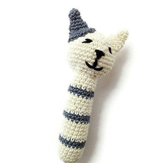 Amigurumi Rattle Cat Free Pattern 6