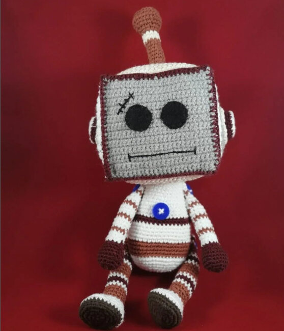 Amigurumi Robot Free Pattern 2