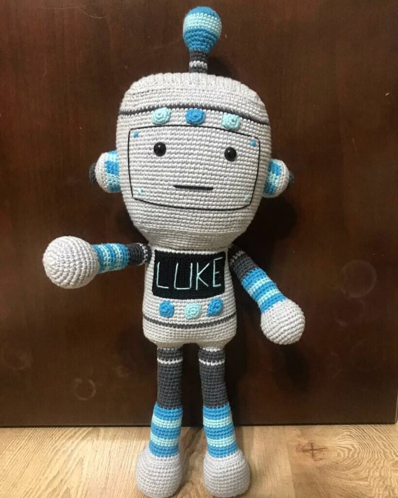 Amigurumi Robot Free Pattern 2