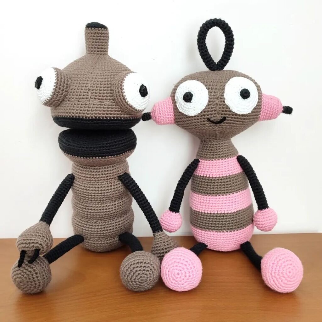 Amigurumi Robot Free Pattern 6