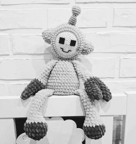 Amigurumi Robot Free Pattern