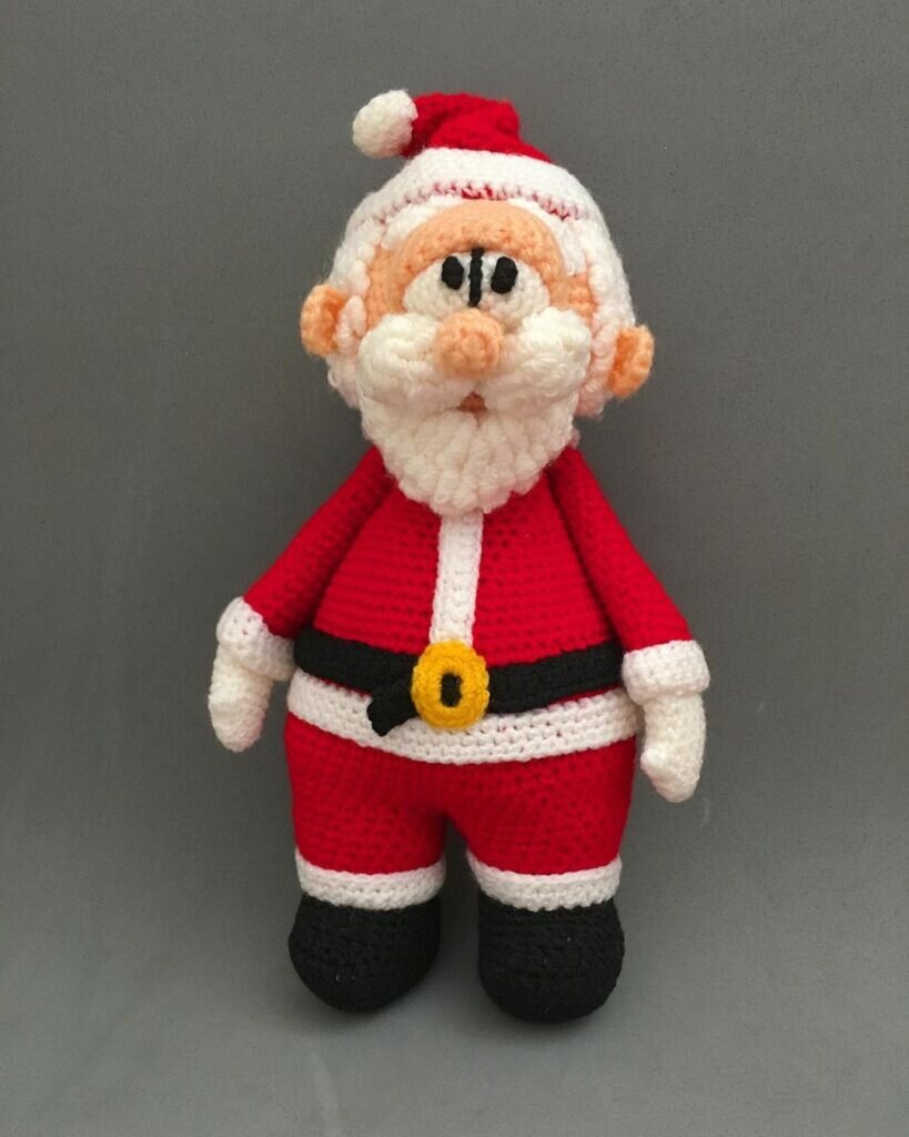 Amigurumi Sant Claus Free Pattern 6