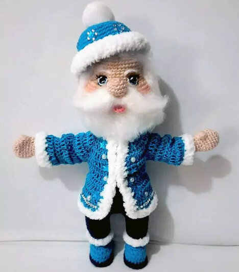 Amigurumi Sant Claus Free Pattern