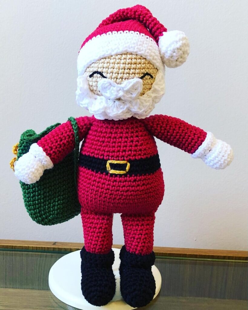 Amigurumi Santa Claus Free Pattern 6