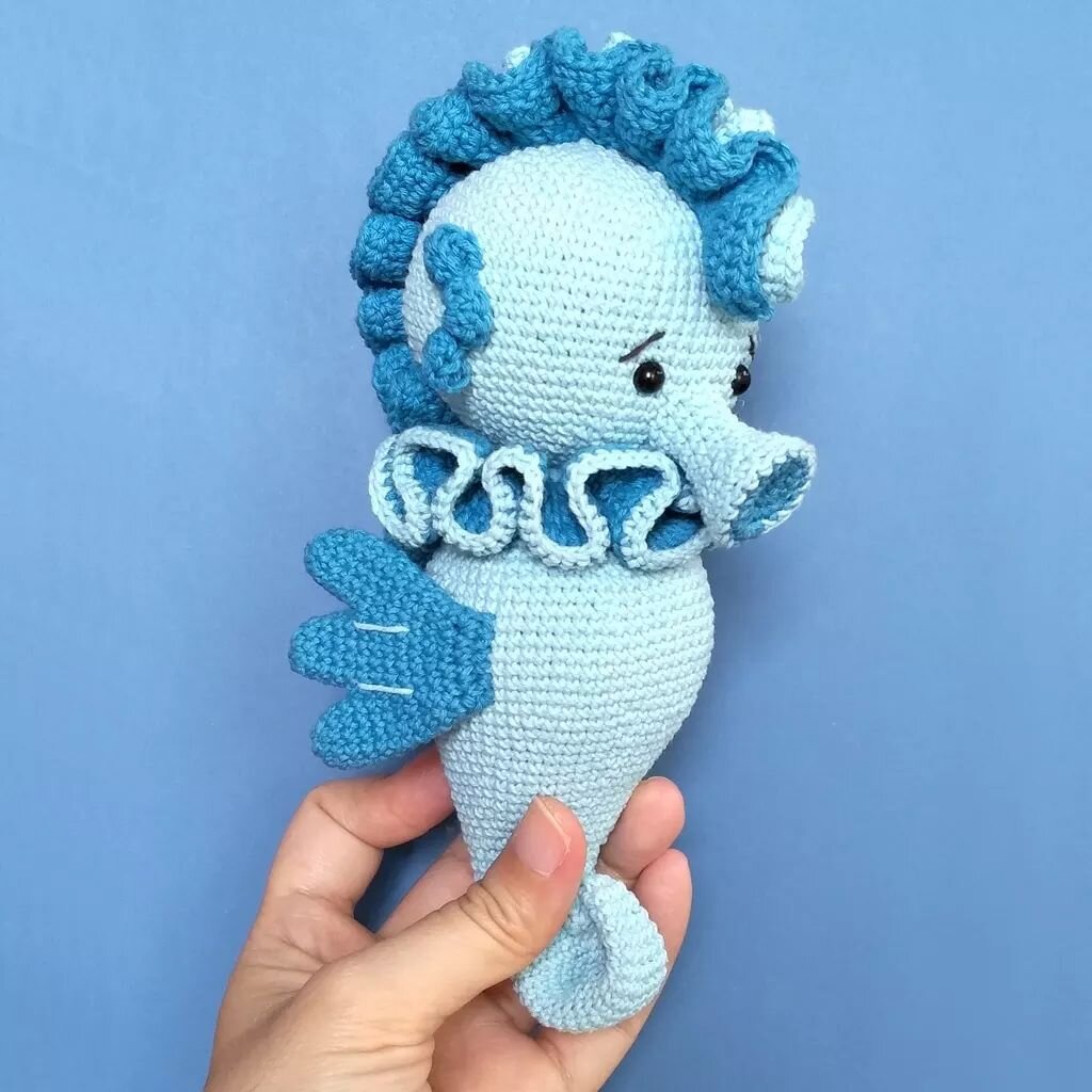 Amigurumi Sea Horse Free Pattern 5