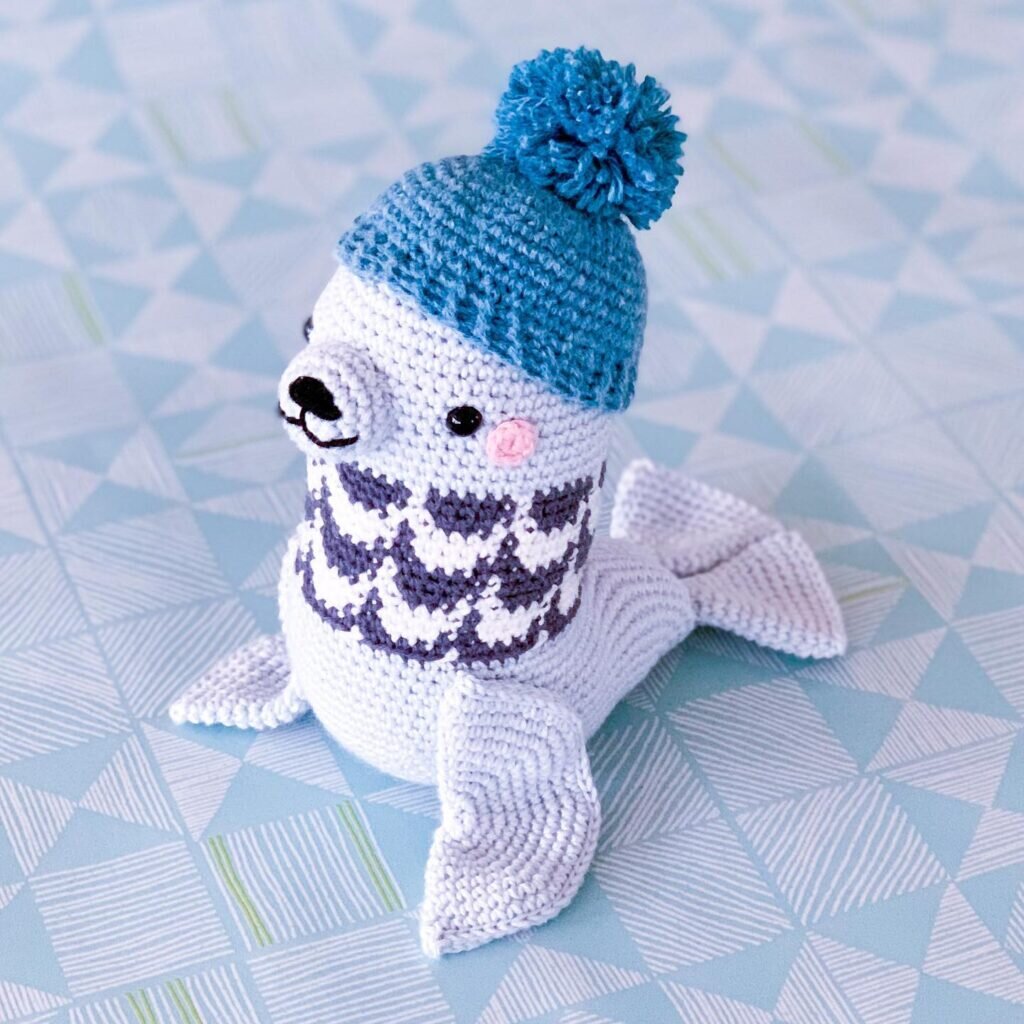 Amigurumi Seal Free Pattern 6