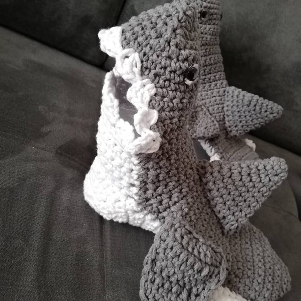 Amigurumi Shark Free Pattern 6