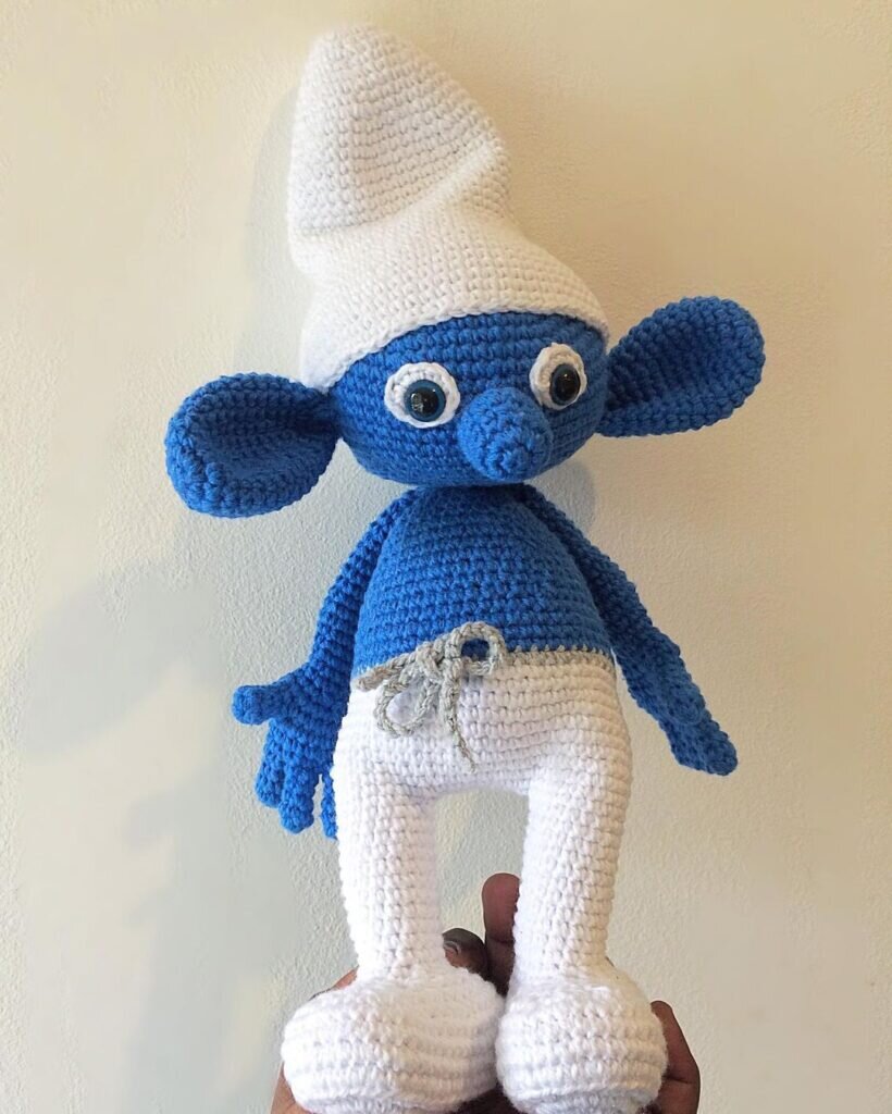 Amigurumi Smurf Free Pattern 3