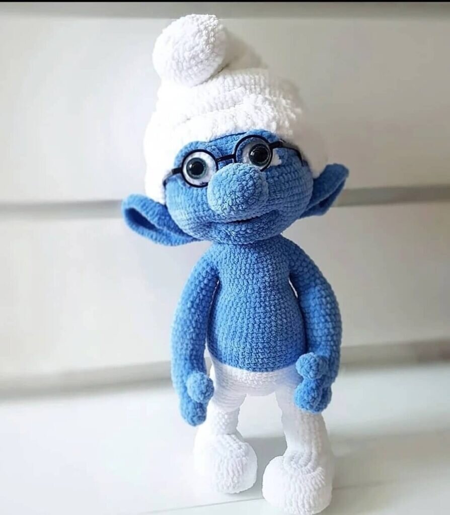 Amigurumi Smurf Free Pattern 4