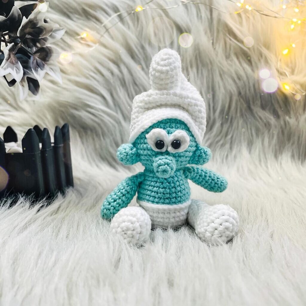 Amigurumi Smurf Free Pattern 6