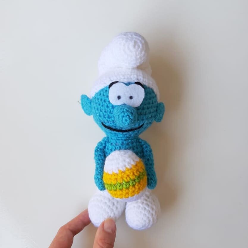 Amigurumi Smurf Free Pattern 7