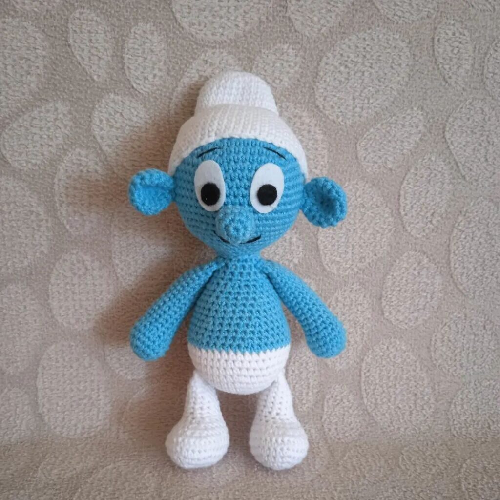 Amigurumi Smurf Free Pattern 8