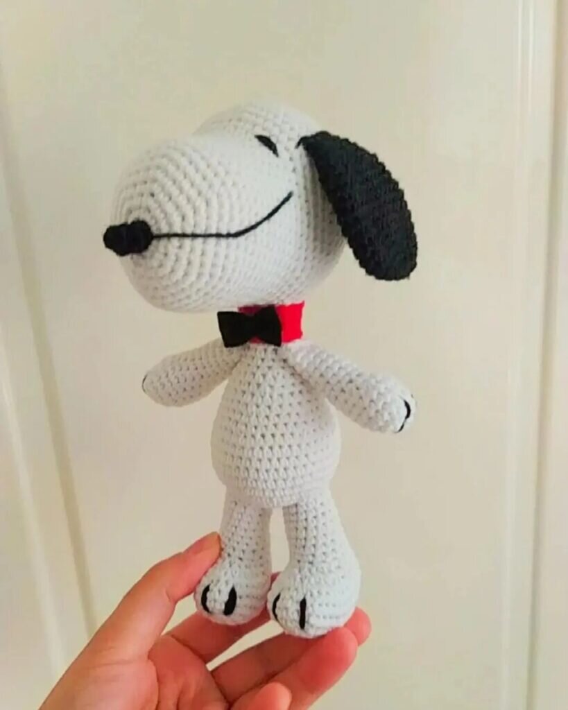 Amigurumi Snoopy Dog Free Pattern 5