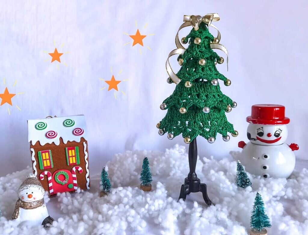 Amigurumi Snow Tree Free Pattern 4