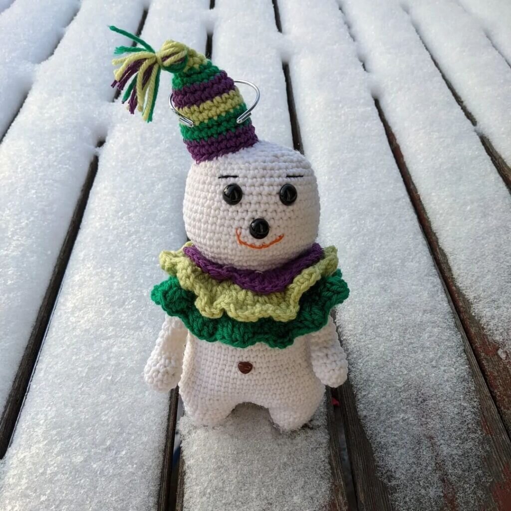 Amigurumi Snowman Crochet Pattern 2