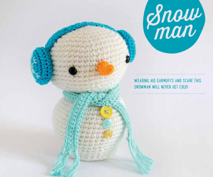 Amigurumi Snowman Free Pattern