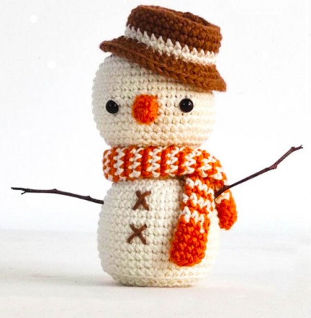 Amigurumi Snowman Free Pattern