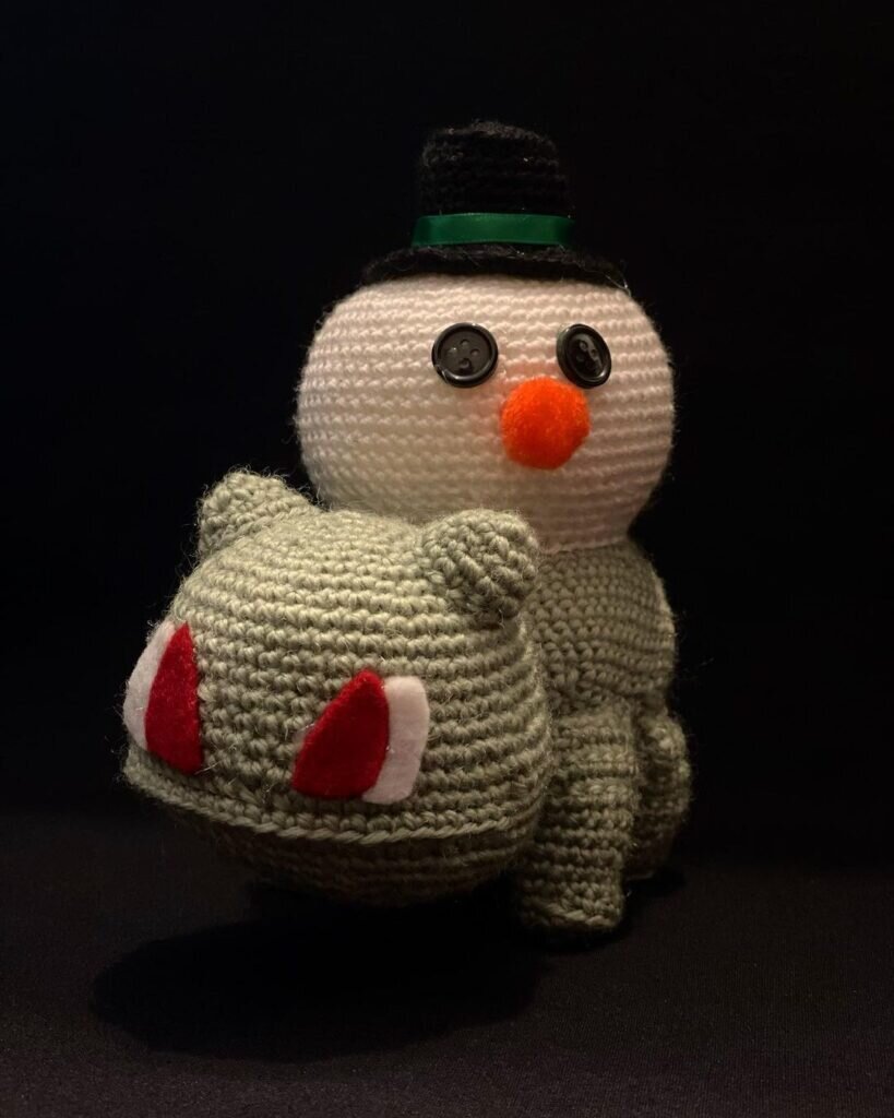 Amigurumi Snowman Free Pattern 3