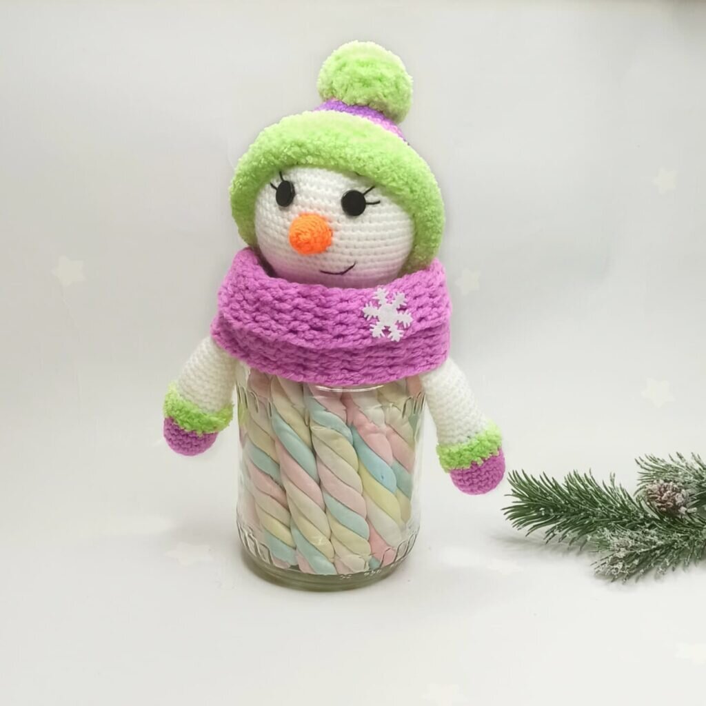 Amigurumi Snowman Free Pattern 5