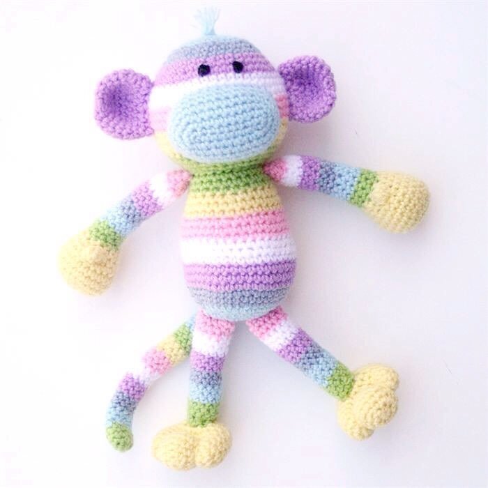 Amigurumi Sock Monkey Crochet Pattern 2