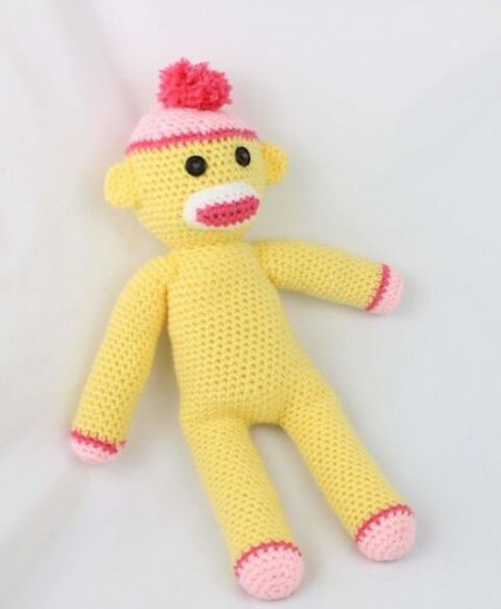 Amigurumi Sock Monkey Crochet Pattern