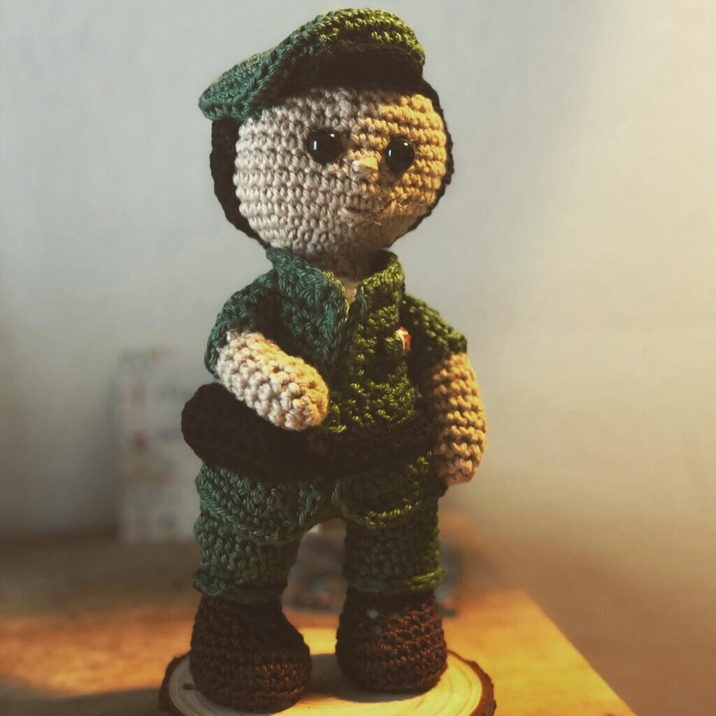 Amigurumi Soldier Free Pattern 3