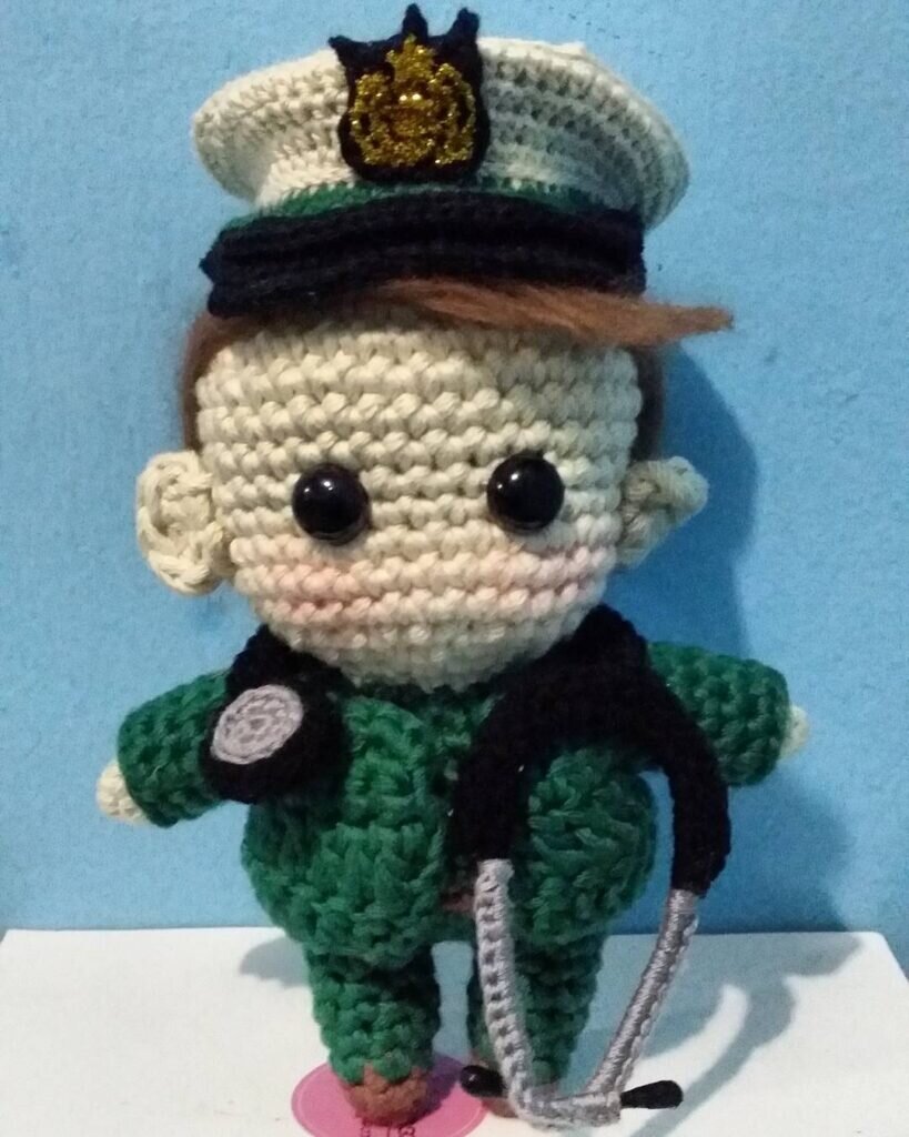 Amigurumi Soldier Free Pattern 5