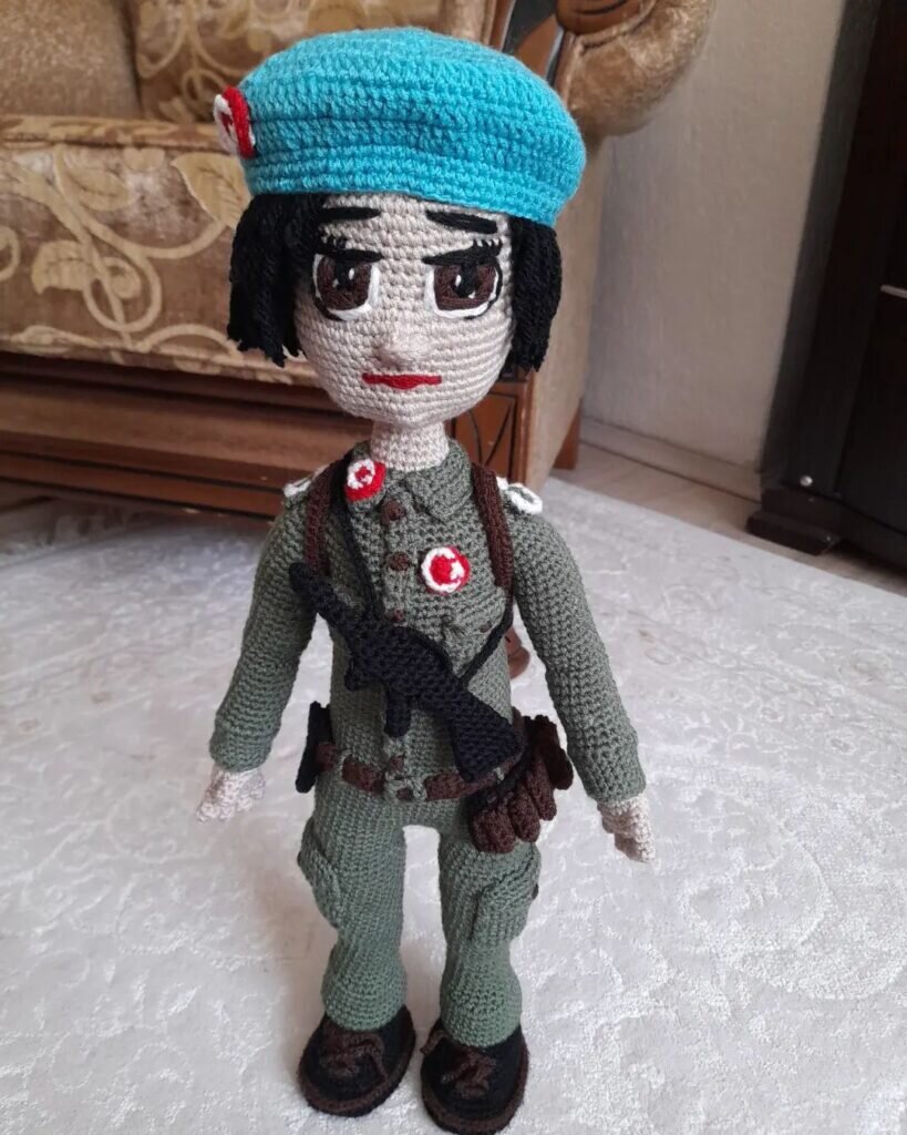 Amigurumi Soldier Free Pattern 4