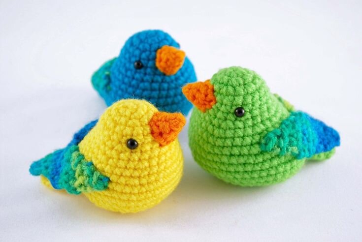 Amigurumi Spring Bird Free Pattern 5