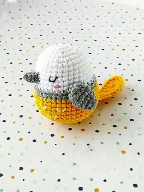 Amigurumi Spring Bird Free Pattern 6