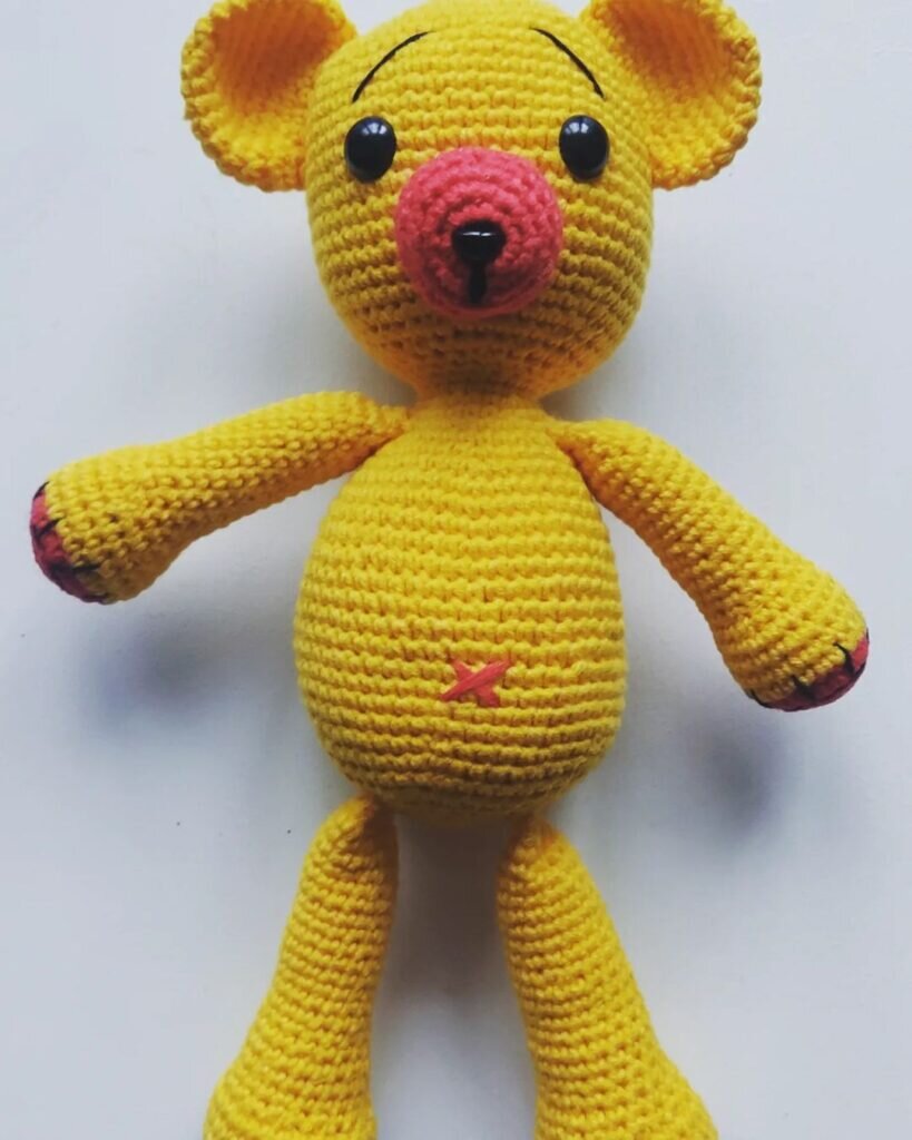 Amigurumi Teddy Bear Free Pattern 4